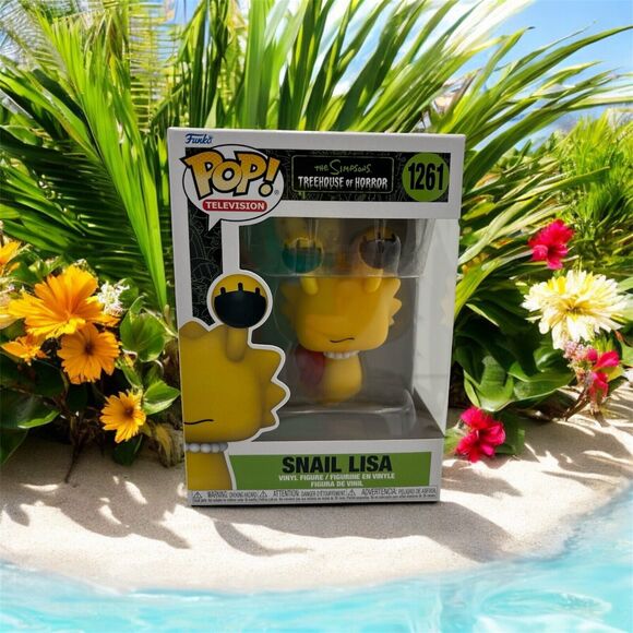 Funko POP! The Simpsons Treehouse of Horror: Snail Lisa #1261 Vinyl Figure. - Picture 1 of 10